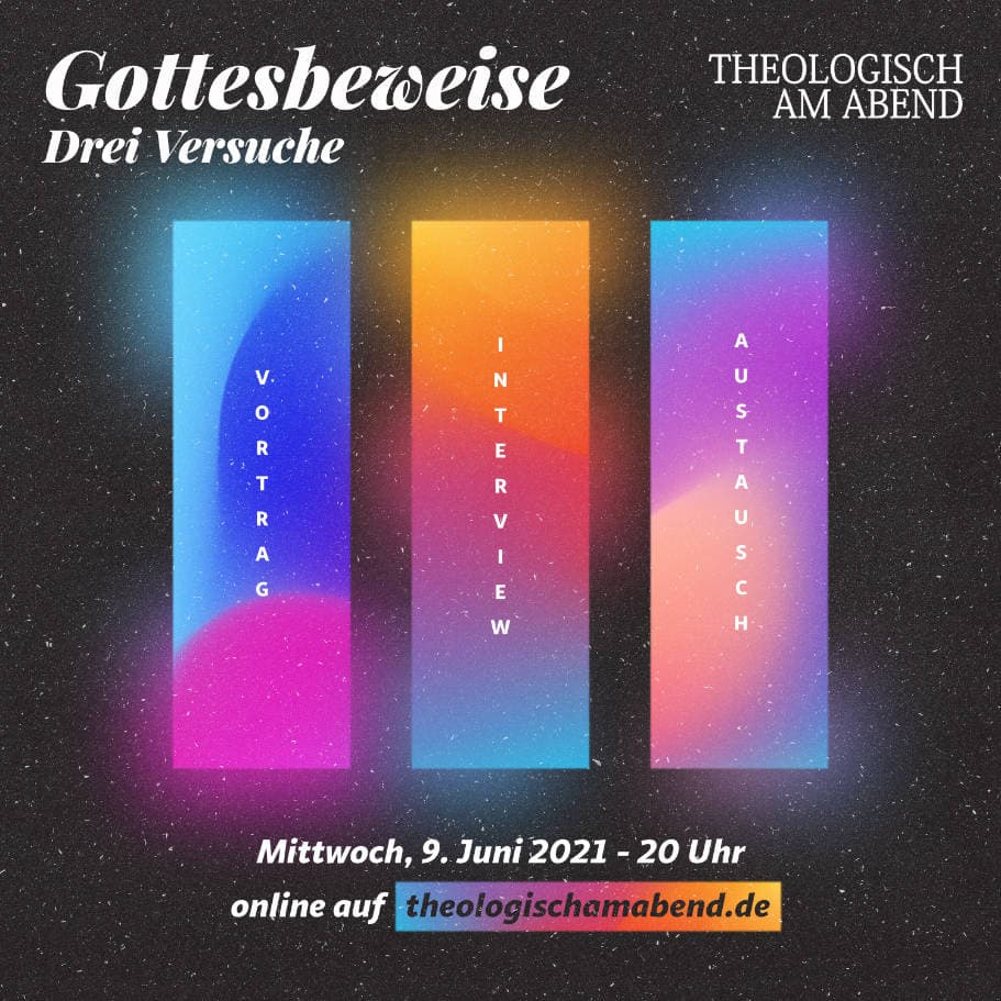 Flyer für Gottesbeweise - Drei Versuche