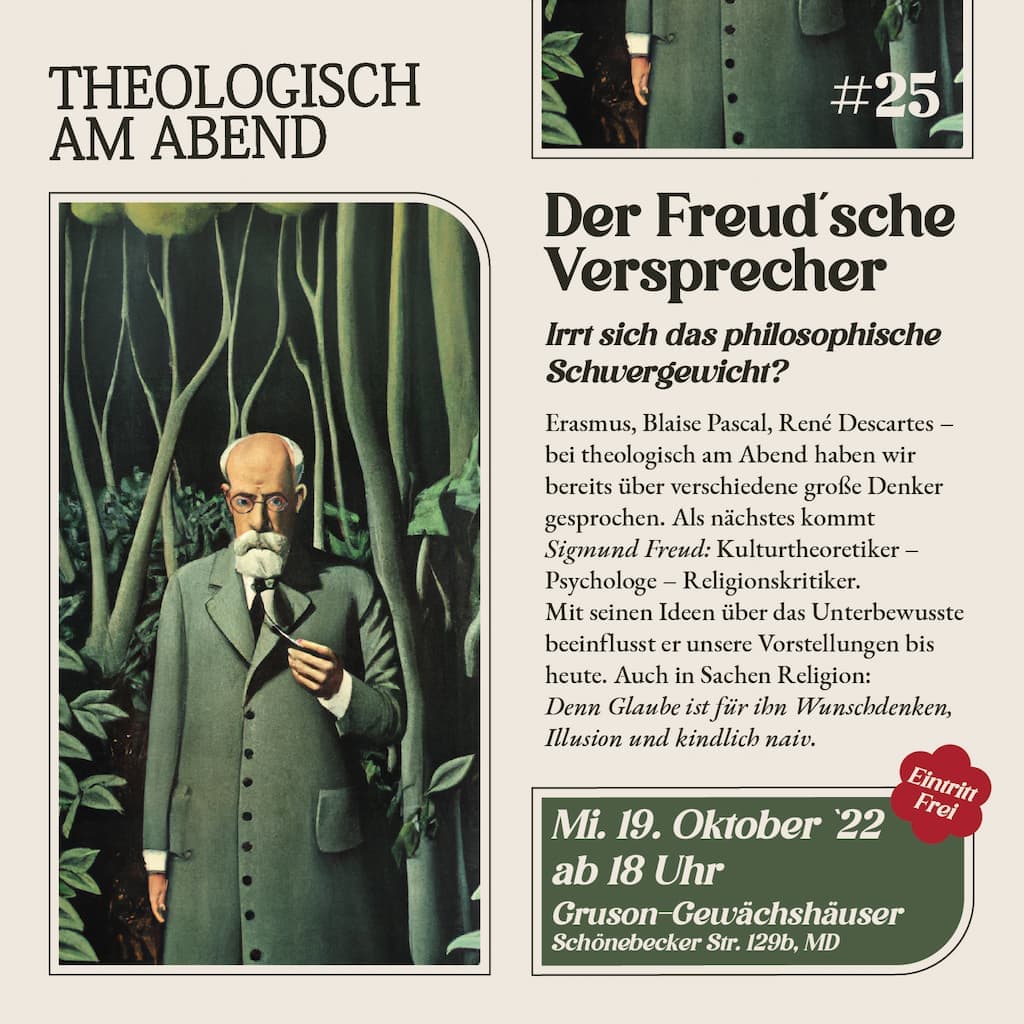 Flyer für Der Freud´sche Versprecher
